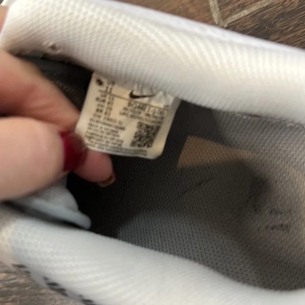 👟 Men’s Nike Air Force 1 Sneakers - White and Gray - Size 11